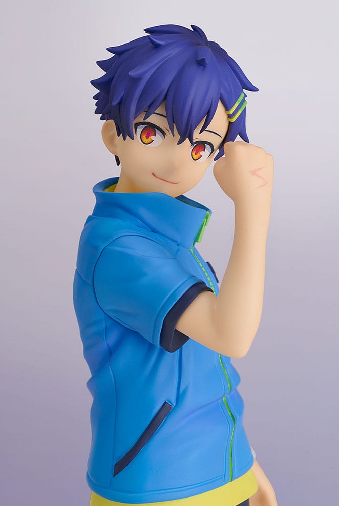 Gridman Universe Pop Up Parade PVC Figur Yomogi Asanaka L Storlek 23 cm Good Smile Company