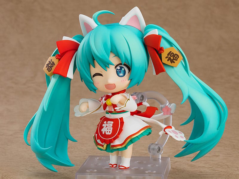 Character Vocal Series 01 Nendoroid Action Figur Hatsune Miku: Maneki Miku Ver. 10 cm Good Smile Company