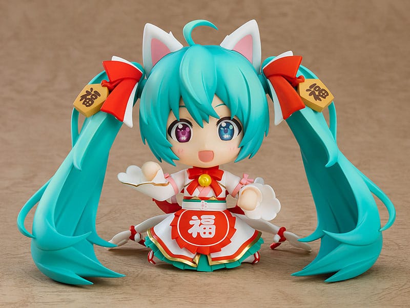 Character Vocal Series 01 Nendoroid Action Figur Hatsune Miku: Maneki Miku Ver. 10 cm Good Smile Company