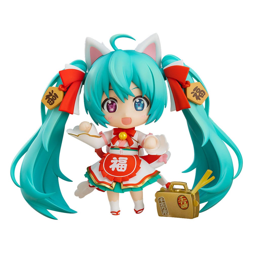 Character Vocal Series 01 Nendoroid Action Figur Hatsune Miku: Maneki Miku Ver. 10 cm Good Smile Company