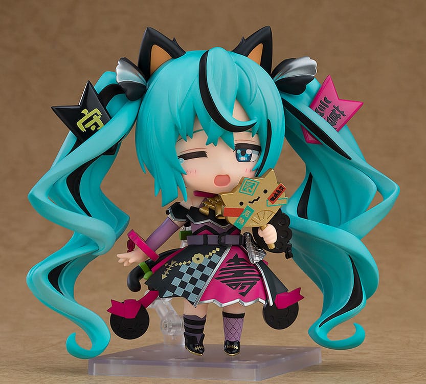 Character Vocal Series 01 Nendoroid Action Figur Hatsune Miku: Black Maneki Miku Ver. 10 cm Good Smile Company