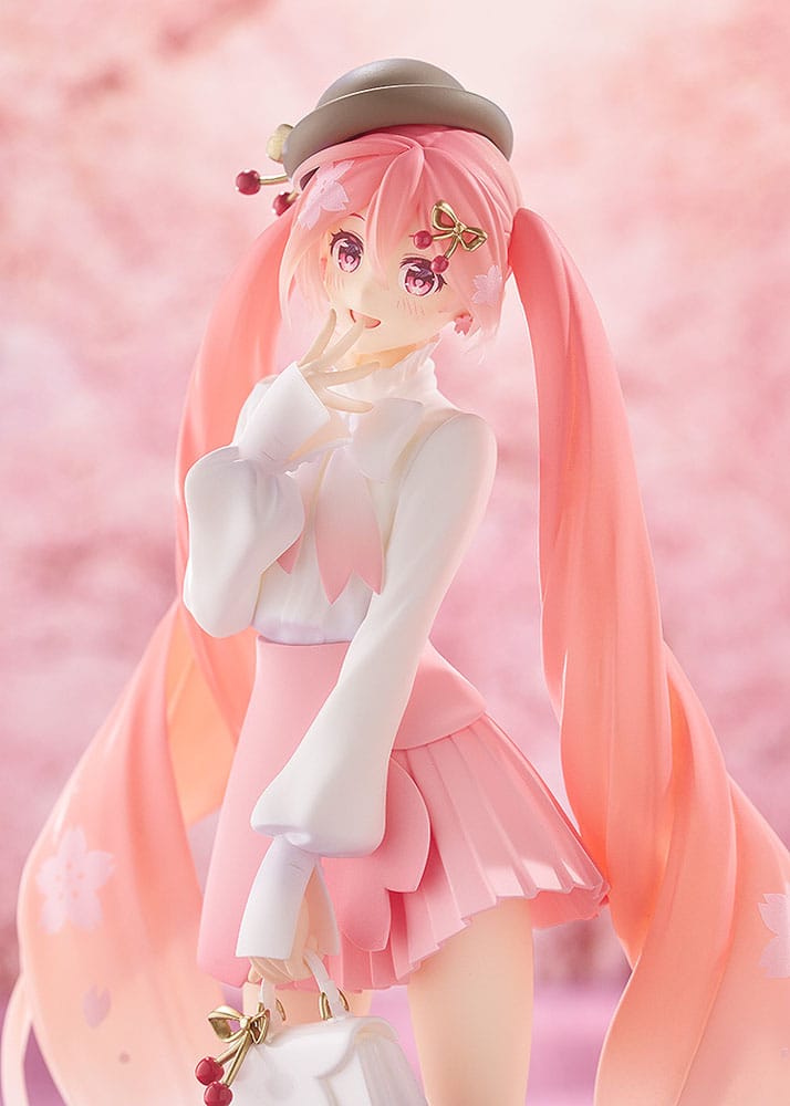 Character Vocal Series 01: Hatsune Miku Pop Up Parade PVC Figur Sakura Miku: Hanami Outfit Ver. 23 cm Good Smile Company