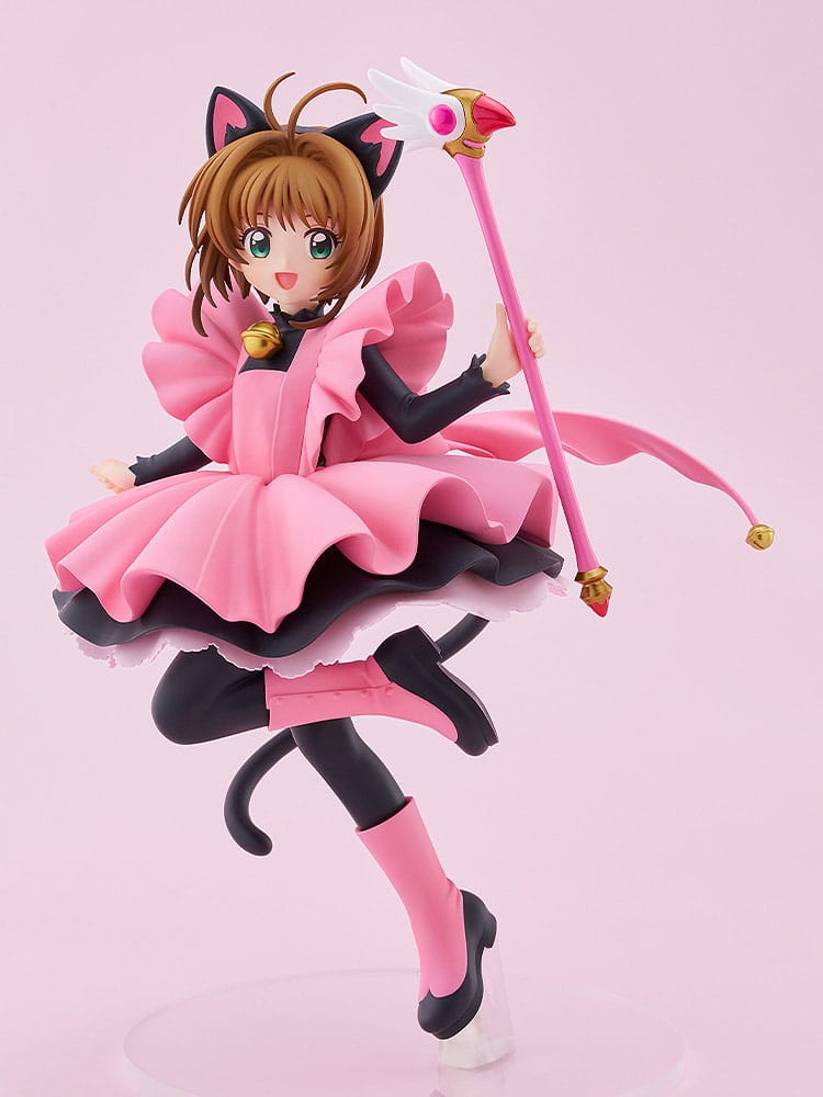 Cardcaptor Sakura Pop Up Parade PVC Figur Sakura Kinomoto: Black Cat Kostym Ver. L Size 22 cm Good Smile Company