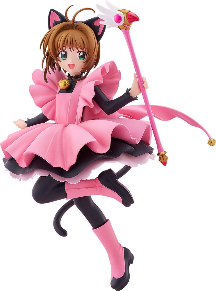 Cardcaptor Sakura Pop Up Parade PVC Figur Sakura Kinomoto: Black Cat Kostym Ver. L Size 22 cm Good Smile Company