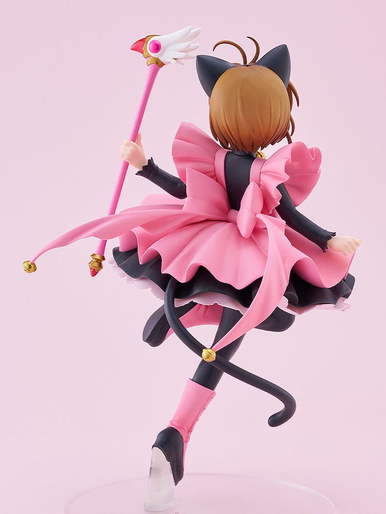 Cardcaptor Sakura Pop Up Parade PVC Figur Sakura Kinomoto: Black Cat Kostym Ver. L Size 22 cm Good Smile Company