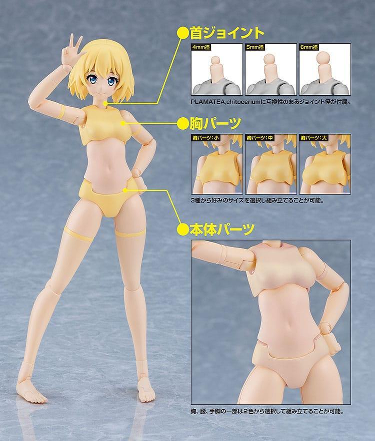 Cutie Honey Nova Plastic Model Kit PLAMATEA Muse Body: Ichika B Type 15 cm Good Smile Company