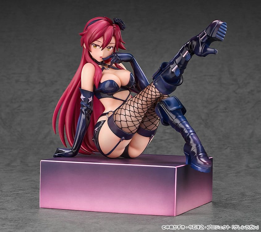 Tengen Toppa Gurren Lagann PVC-figur 1/7 Yoko: Bondage-kostym version, 17 cm
