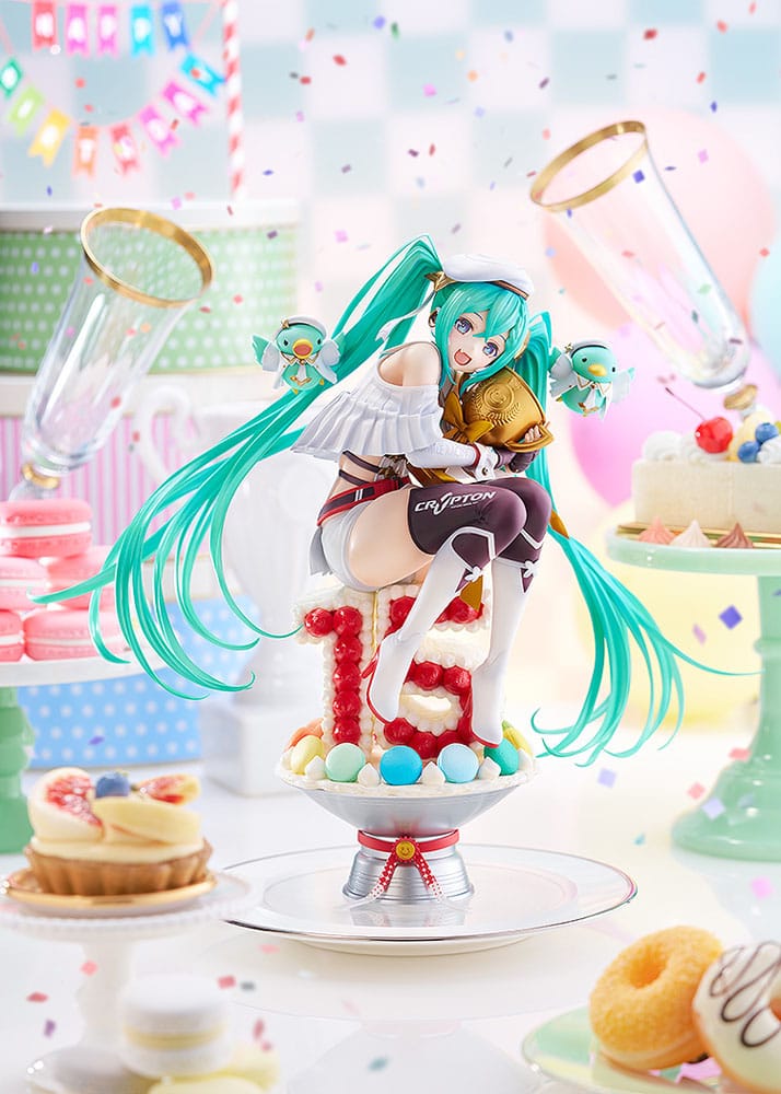 Hatsune Miku Characters PVC Figur 1/6 Racing Miku: 2023 - 15th Anniversary Ver. 26 cm Good Smile Company
