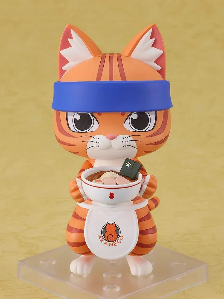 Röd Katt Ramen Nendoroid Actionfigur Bunzo 10 cm Good Smile Company