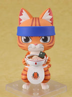 Röd Katt Ramen Nendoroid Actionfigur Bunzo 10 cm Good Smile Company