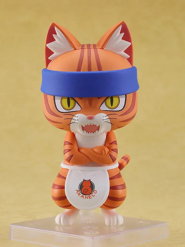 Röd Katt Ramen Nendoroid Actionfigur Bunzo 10 cm Good Smile Company