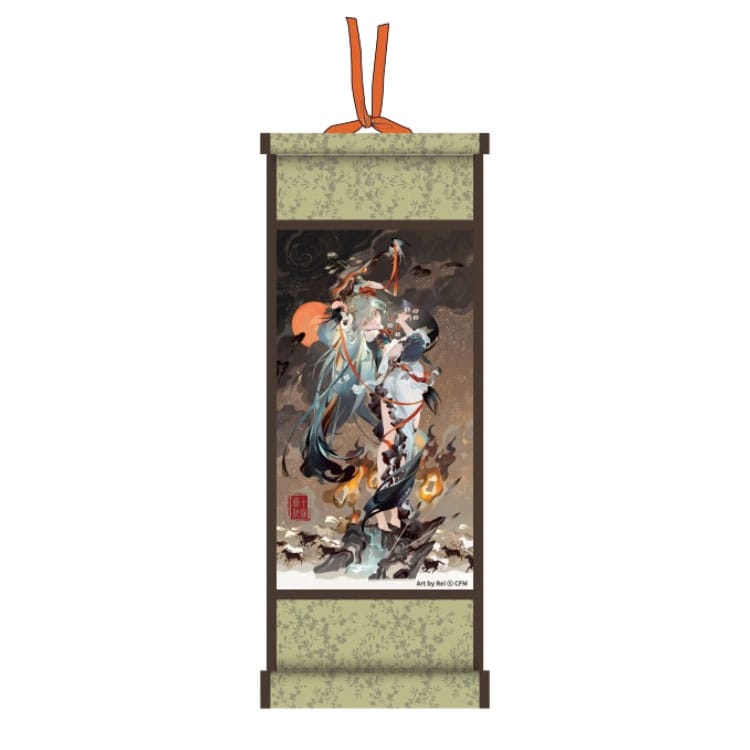 Character Series Vocal 01: Hatsune Miku Wall Scroll Hatsune Miku Shimian Maifu Ver. 10 x 25 cm