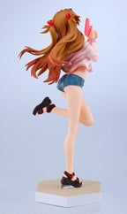 Rebuild of Evangelion Pop Up Parade L PVC Figur Beach Queens: Asuka Shikinami Langley 22 cm Good Smile Company