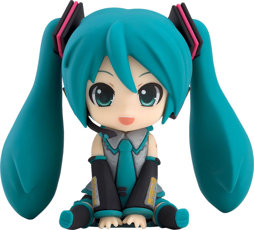 Character Vocal Series 01: Hatsune Miku Piapro Characters Gummifigur Nendoroid Plus Mini Figur 8 cm Good Smile Company