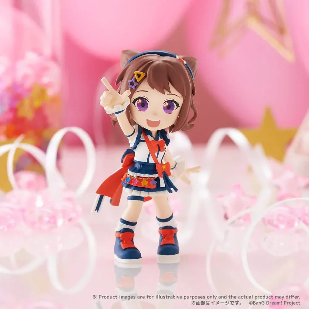 BanG Dream! Poppin'Party PalVerse PVC Figurer 9 cm Sortiment (6) Bushiroad