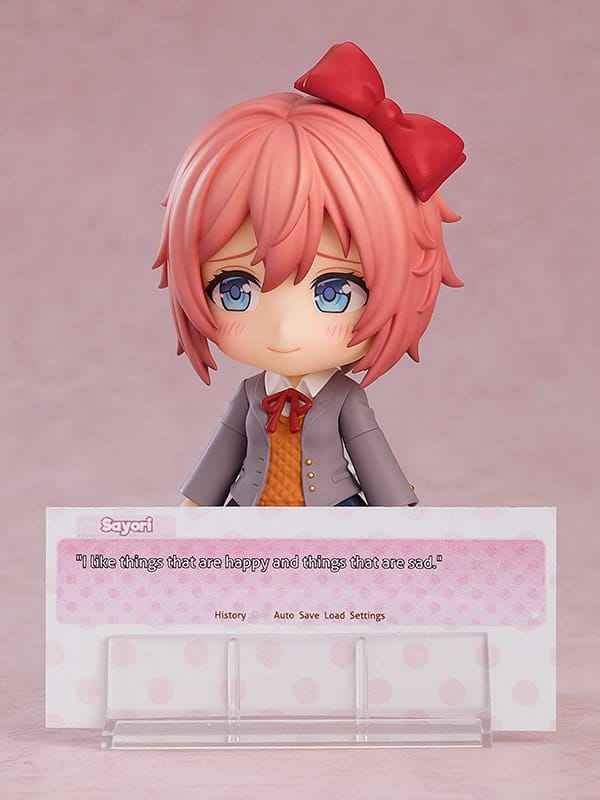 Doki Doki Literature Club! Nendoroid Actionfigur Sayori (omutgåva) 10 cm