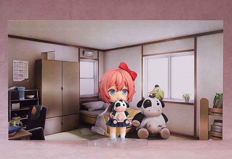 Doki Doki Literature Club! Nendoroid Actionfigur Sayori (omutgåva) 10 cm