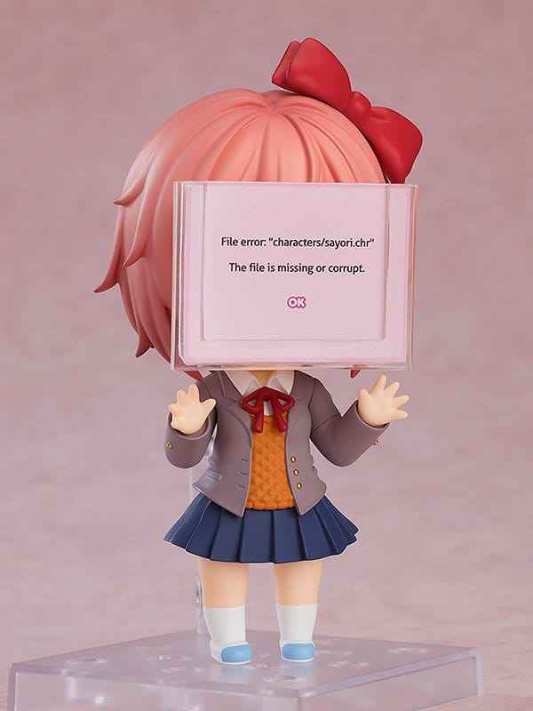 Doki Doki Literature Club! Nendoroid Actionfigur Sayori (omutgåva) 10 cm