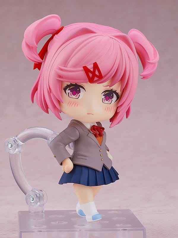 Doki Doki Literature Club! Nendoroid Actionfigur Natsuki (återutgåva) 10 cm