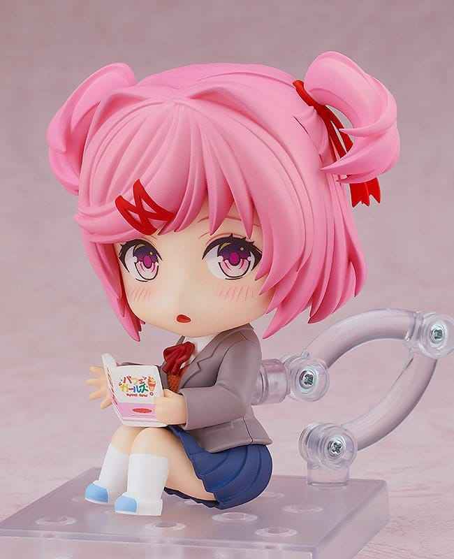 Doki Doki Literature Club! Nendoroid Actionfigur Natsuki (återutgåva) 10 cm