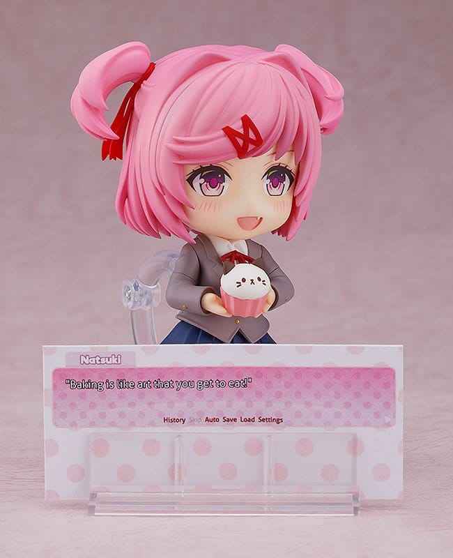 Doki Doki Literature Club! Nendoroid Actionfigur Natsuki (återutgåva) 10 cm