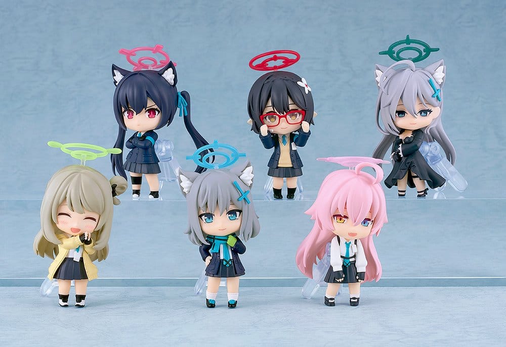 Blue Archive Nendoroid Överraskningsmini-figurer Blind Box Sortering (6 figurer)