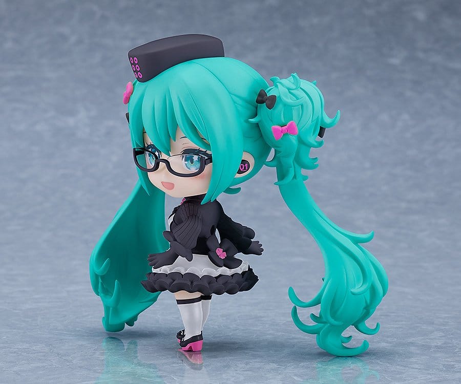 Karaktärs-Vokalsserie 01: Hatsune Miku Nendoroid Actionfigur Hatsune Miku: Glasögon x Café-version 10 cm