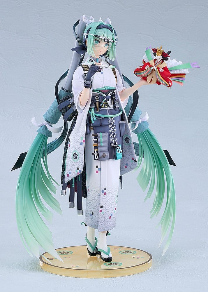 Character Vocal-serie 01: Hatsune Miku PVC-figur 1/7 Smile x Future version, 27 cm