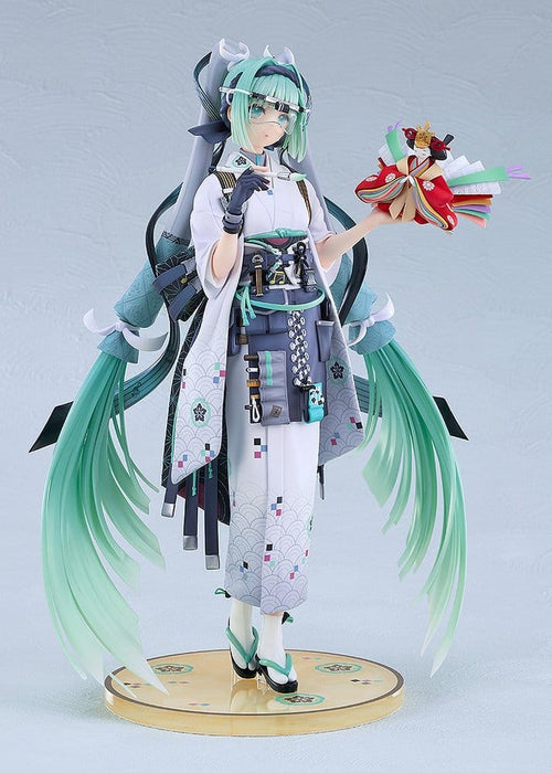 Character Vocal-serie 01: Hatsune Miku PVC-figur 1/7 Smile x Future version, 27 cm