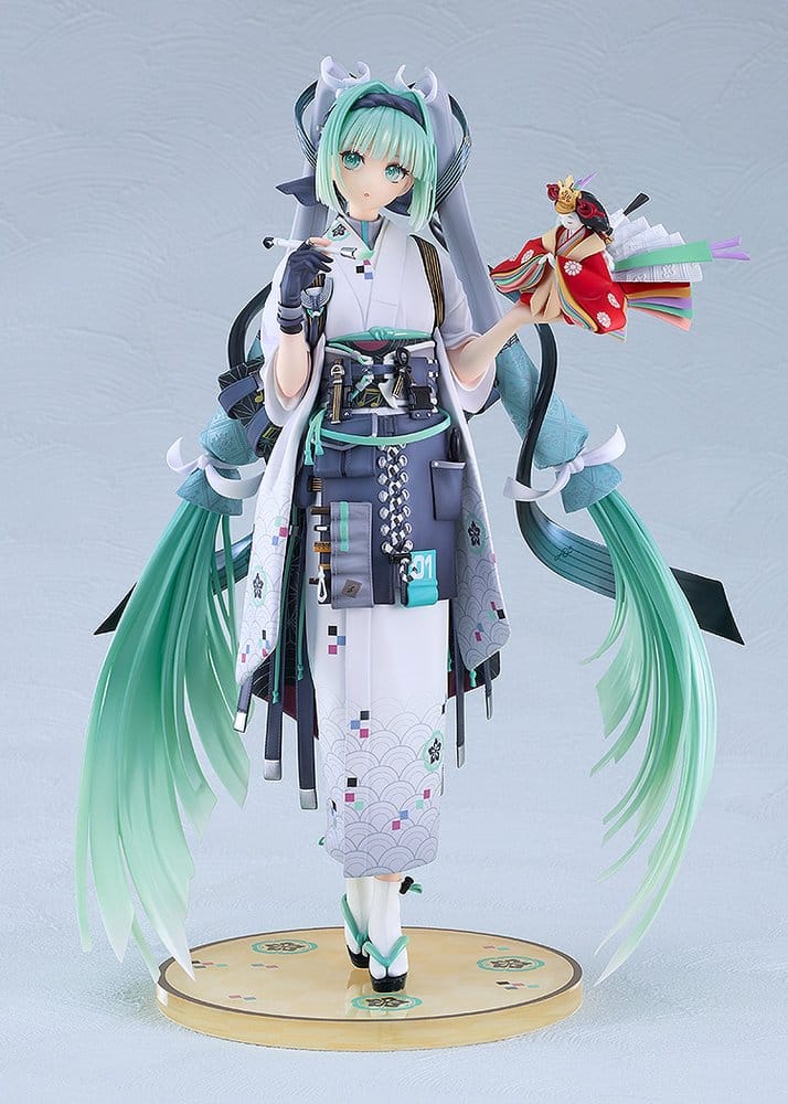 Character Vocal-serie 01: Hatsune Miku PVC-figur 1/7 Smile x Future version, 27 cm