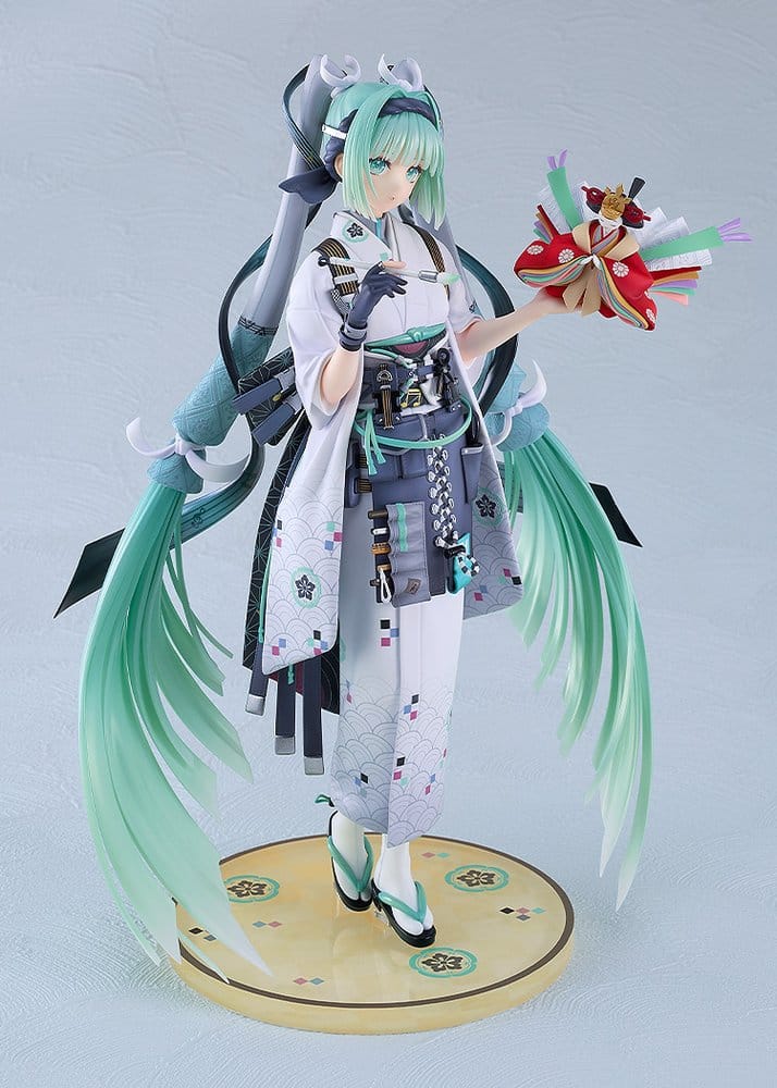 Character Vocal-serie 01: Hatsune Miku PVC-figur 1/7 Smile x Future version, 27 cm