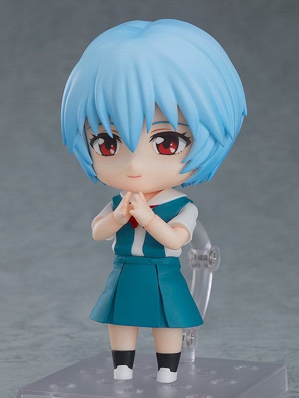 Rebuild of Evangelion Nendoroid Actionfigur Rei Ayanami (nyutgåva) 10 cm