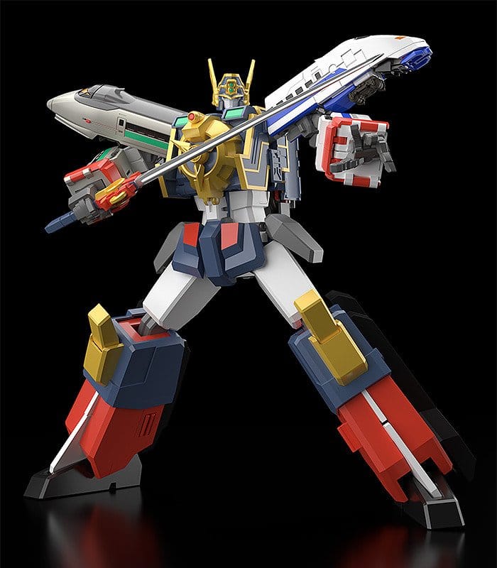 The Brave Express Might Gaine Den Gattai Actionfigur Might Gaine (återutgåva) 26 cm