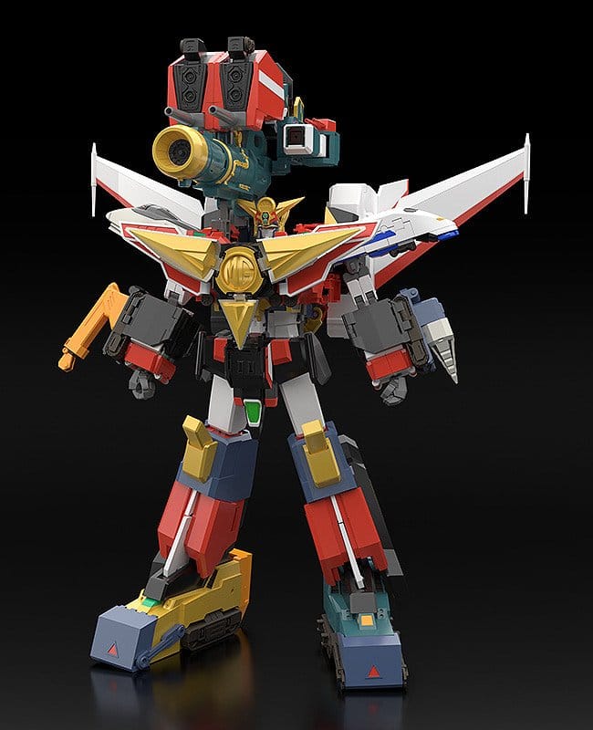 The Brave Express Might Gaine Den Gattai Actionfigur Might Gunner + Komplett Tillvalssats 20 cm