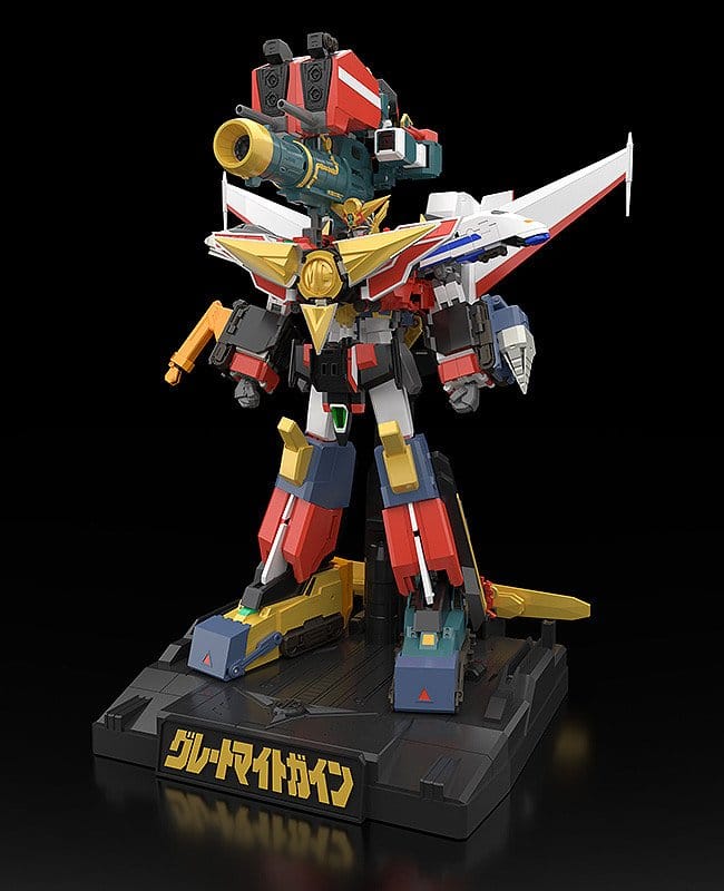 The Brave Express Might Gaine Den Gattai Actionfigur Might Gunner + Komplett Tillvalssats 20 cm