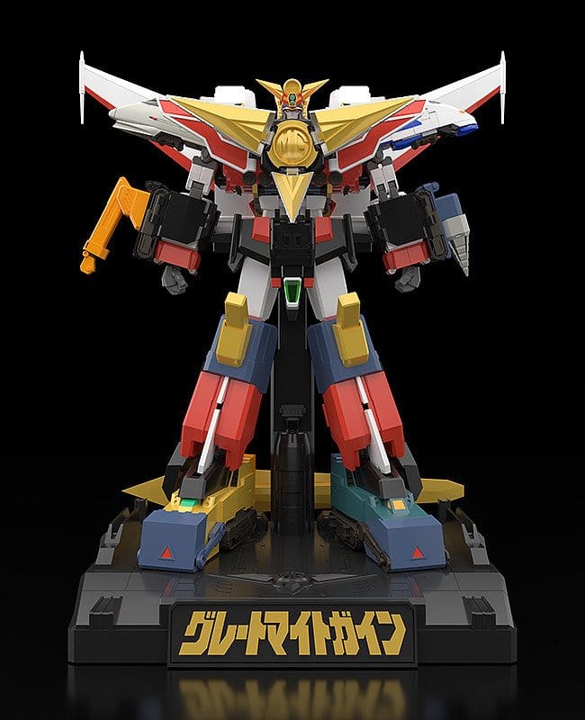 The Brave Express Might Gaine Den Gattai Actionfigur Might Gunner + Komplett Tillvalssats 20 cm