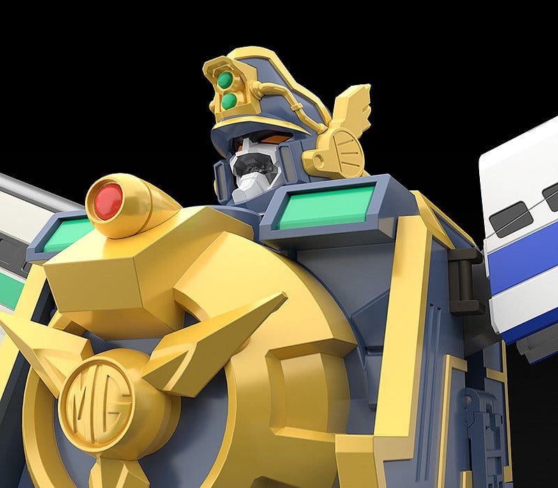 The Brave Express Might Gaine Den Gattai Actionfigur Might Gunner + Komplett Tillvalssats 20 cm