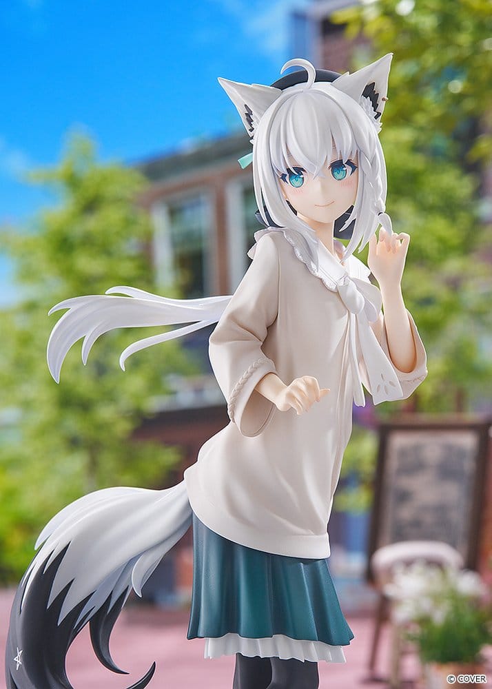 Hololive Production G.S. Collection PVC Figure 1/7 Shirakami Fubuki: Date Style - Casual Outfit Ver. 22 cm