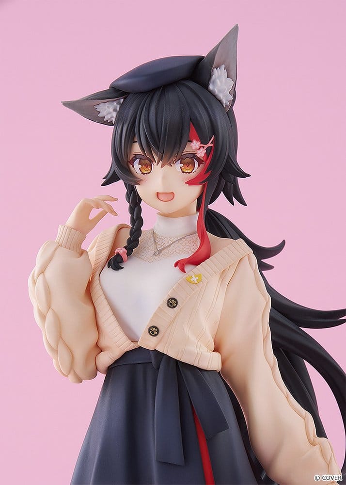Hololive Production G.S. Collection PVC Figure 1/7 Ookami Mio Date Style - Street Outfit Ver. 24 cm