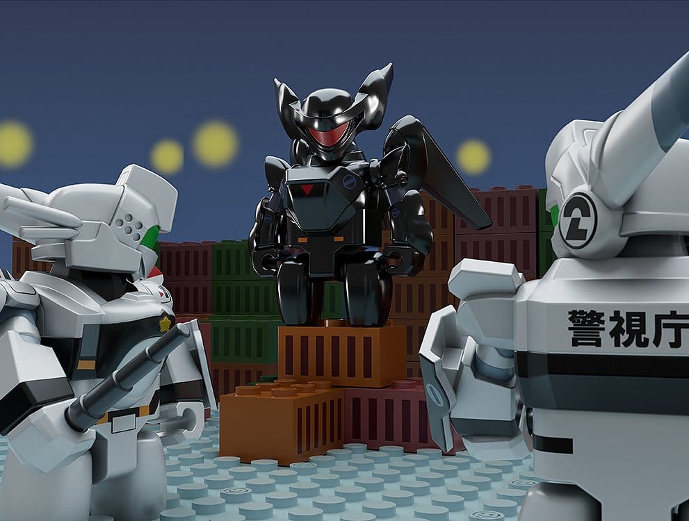 Mobilpolis Patlabor Brickroid Actionfigur AV-98 Ingram Enhet 2, cirka 5 cm