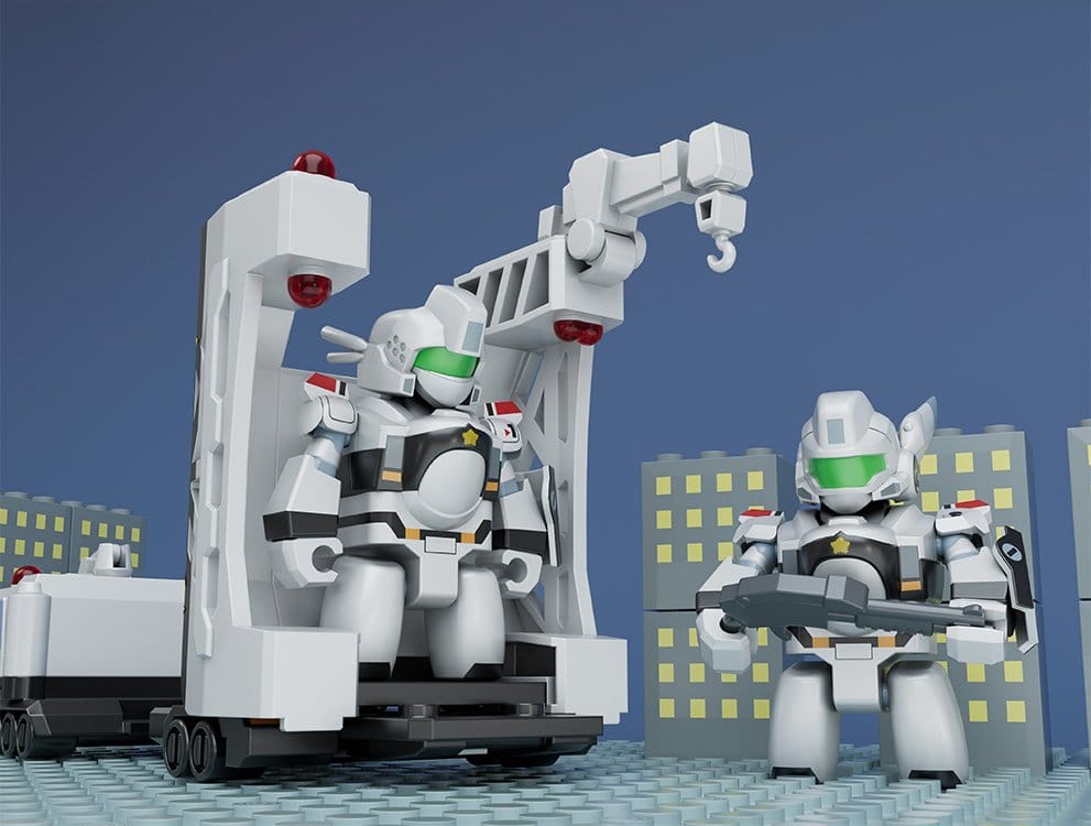 Mobil Polis Patlabor Brickroid Typ 99 Special Labor Transportör, 11 cm
