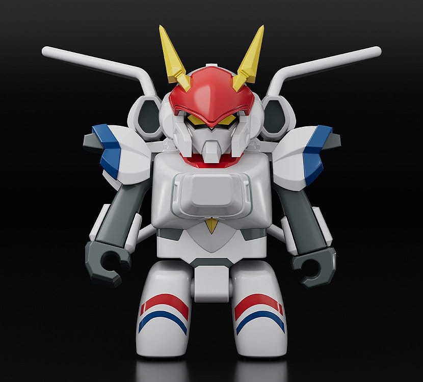 Metal Armor Dragonar Brickroid Action Figur Dragonar-1 (Opening Ver.) & Carrier Set 5 cm