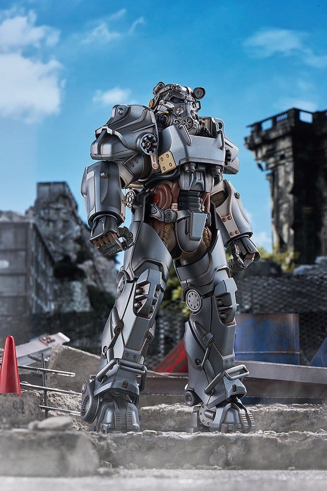 Fallout Byggsats i Plast av T-60 Kraftdräkt, 20 cm