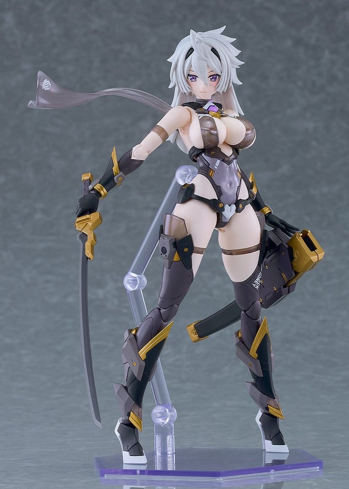 Cutie Honey Nova Plamatea Byggsats av Plast, Svarta Honey, 17 cm