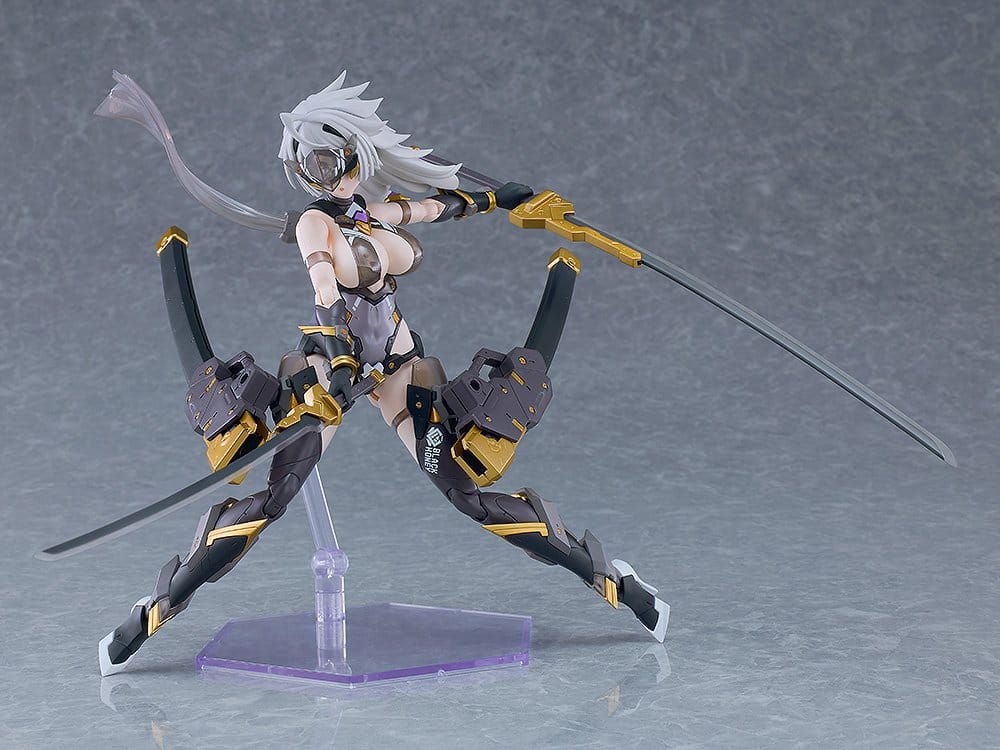 Cutie Honey Nova Plamatea Byggsats av Plast, Svarta Honey, 17 cm