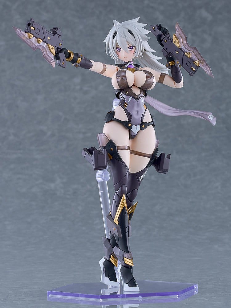 Cutie Honey Nova Plamatea Byggsats av Plast, Svarta Honey, 17 cm