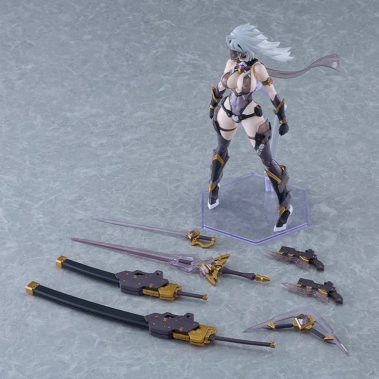Cutie Honey Nova Plamatea Byggsats av Plast, Svarta Honey, 17 cm