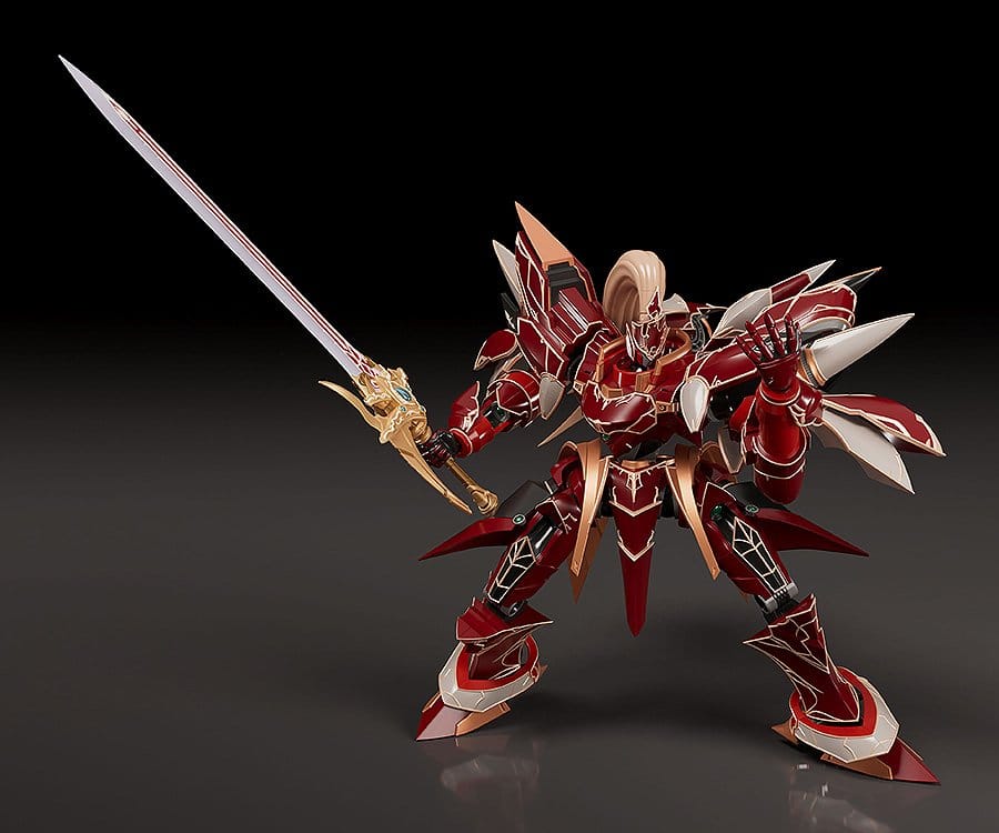 The Legend of Heroes: Trails of Cold Steel Moderoid Plastmodellbyggsats Testa-Rossa, den Karmosinröda Riddaren 18 cm