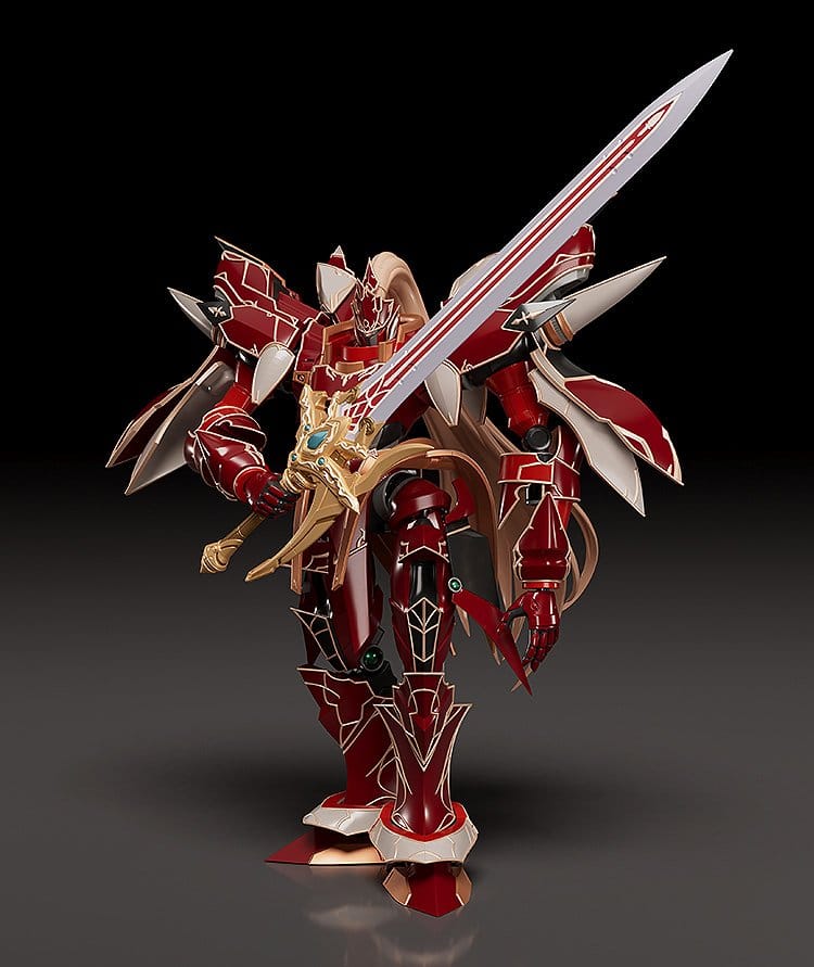 The Legend of Heroes: Trails of Cold Steel Moderoid Plastmodellbyggsats Testa-Rossa, den Karmosinröda Riddaren 18 cm