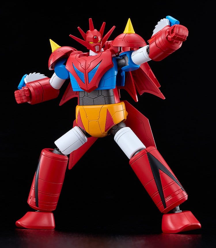 Getter Robo G Moderoid Plastbyggsats Getter Dragon 12 cm